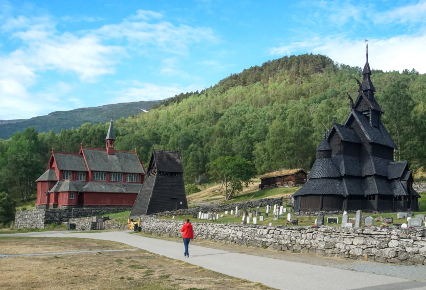 Stave Churches (e.g. Borgund), Lærdal, Sogn og Fjordane, Norway